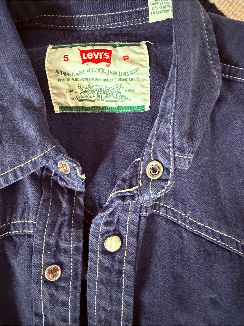 Vintage Levi’s Barstow denim shirt